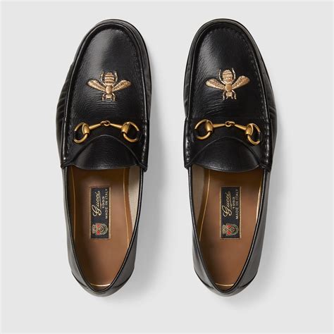 gucci fur loafers bee|gucci suede loafer.